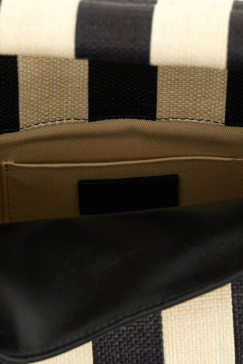 Jacquemus La Pochette Rond Carré Clutch - Raffia | Urbalenti™ NYC