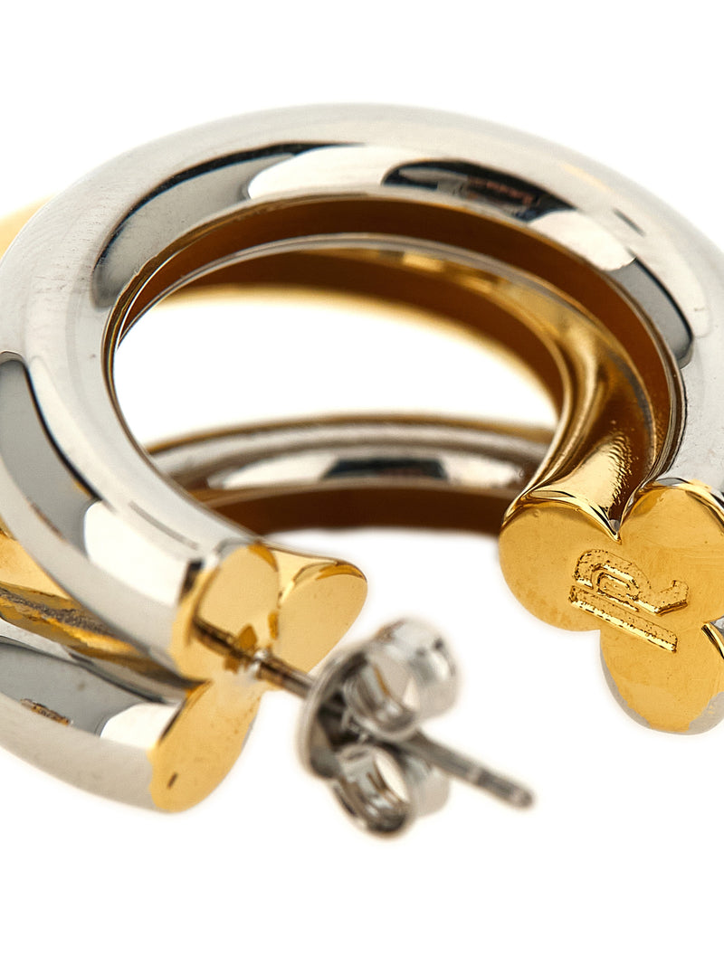 Paco Rabanne Triple Hoop Earrings | Urbalenti™ NYC
