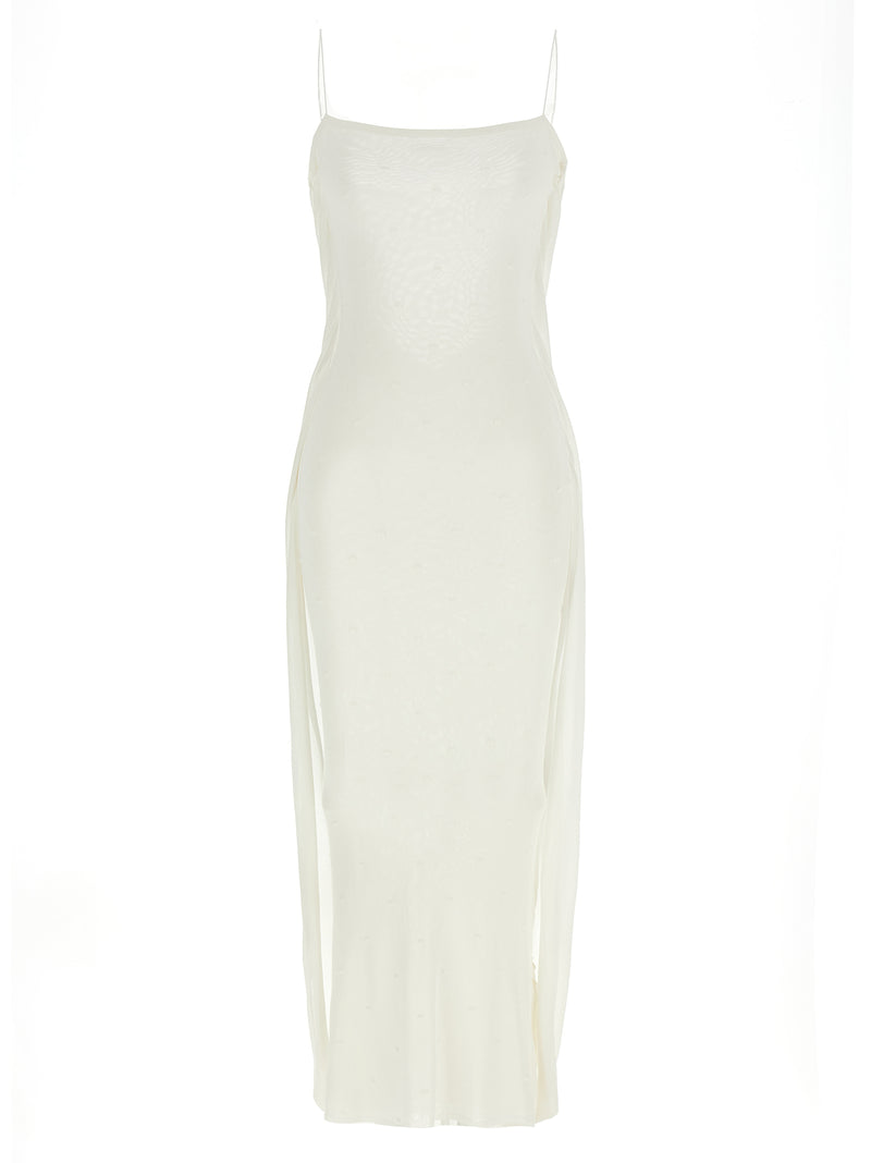 Jacquemus La Robe Maille Plumetis Dress | Urbalenti™ NYC