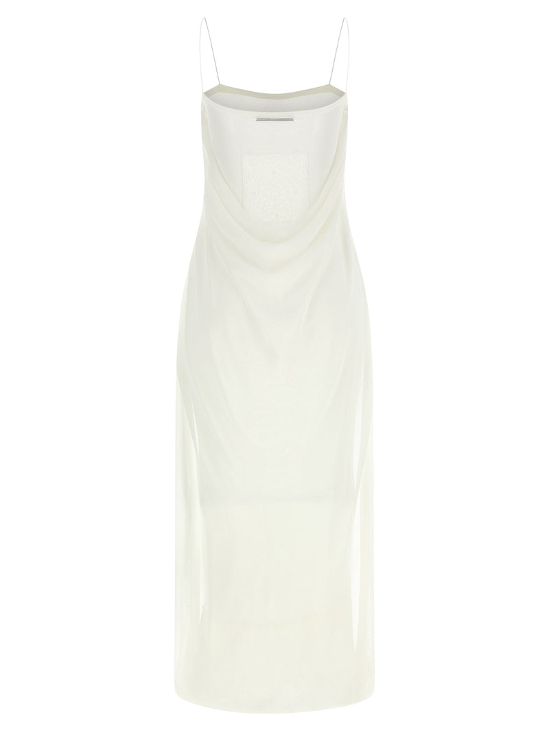 Jacquemus La Robe Maille Plumetis Dress | Urbalenti™ NYC