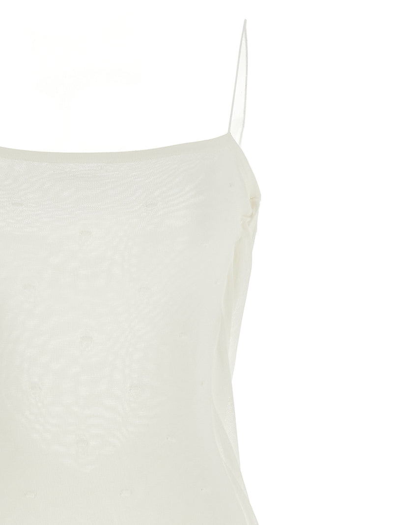 Jacquemus La Robe Maille Plumetis Dress | Urbalenti™ NYC