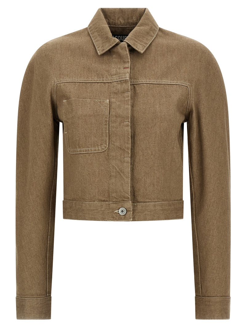 Jacquemus Jacquemus La Veste Ovalo Cargo Jacket