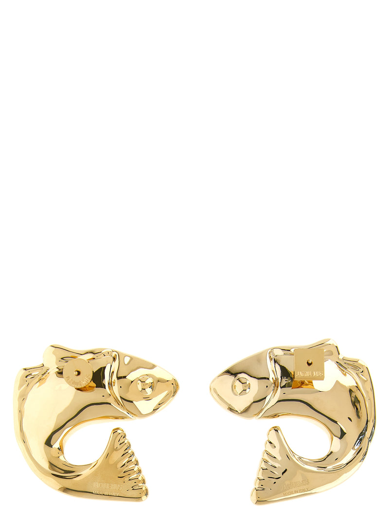 Jacquemus Jacquemus Les Boucles Poisson Earrings