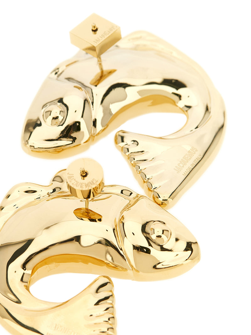 Jacquemus Jacquemus Les Boucles Poisson Earrings