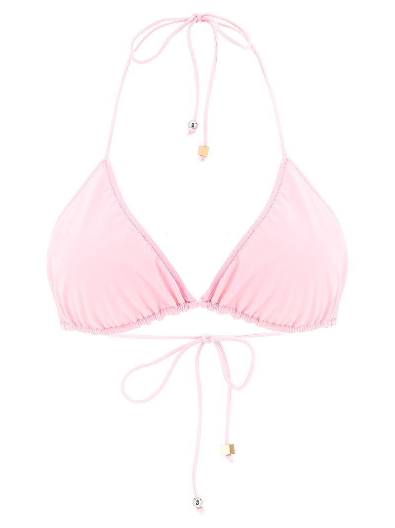Jacquemus Le Haut De Plage Triangle Bikini Top | Urbalenti™ NYC