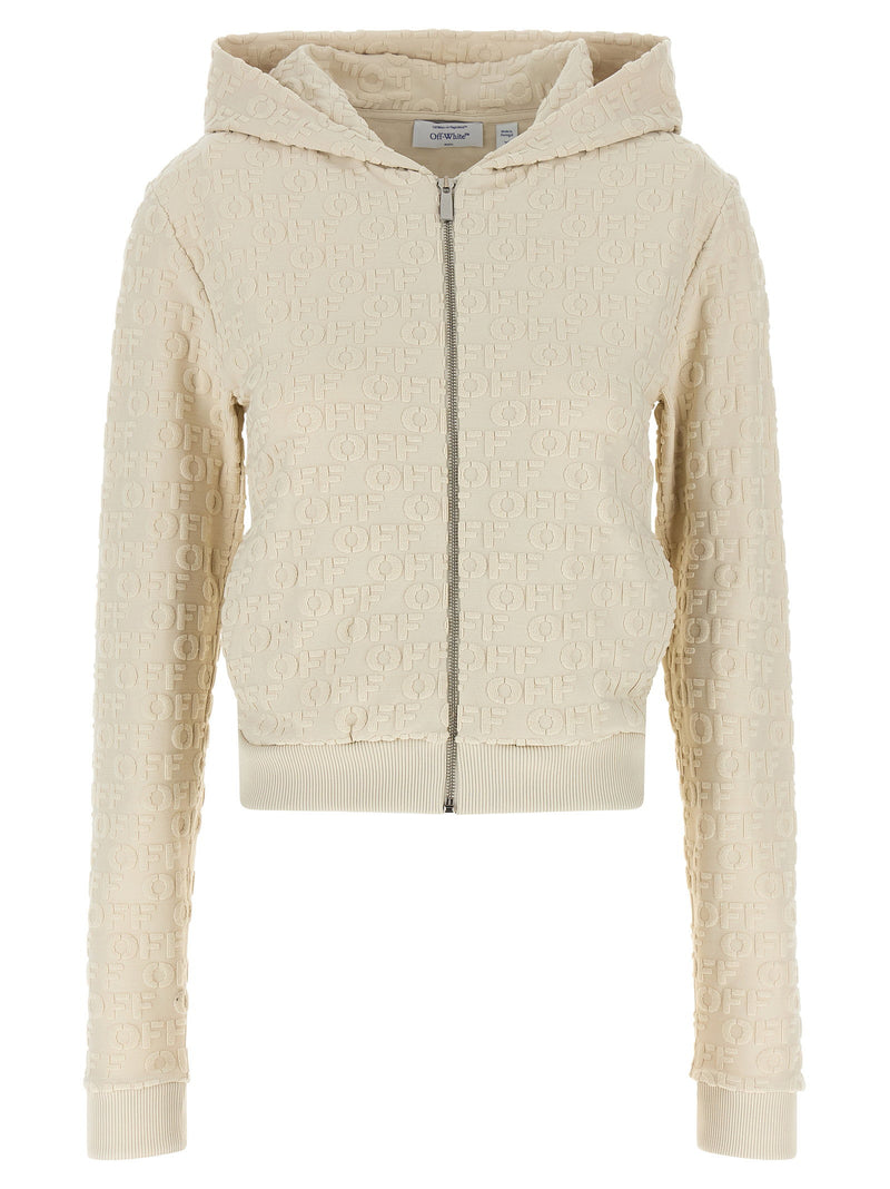 Off White Off White Terry Off Sweatshirt
