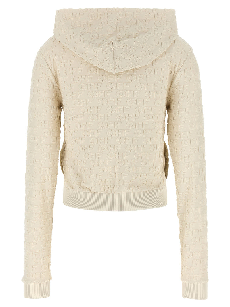 Off White Off White Terry Off Sweatshirt