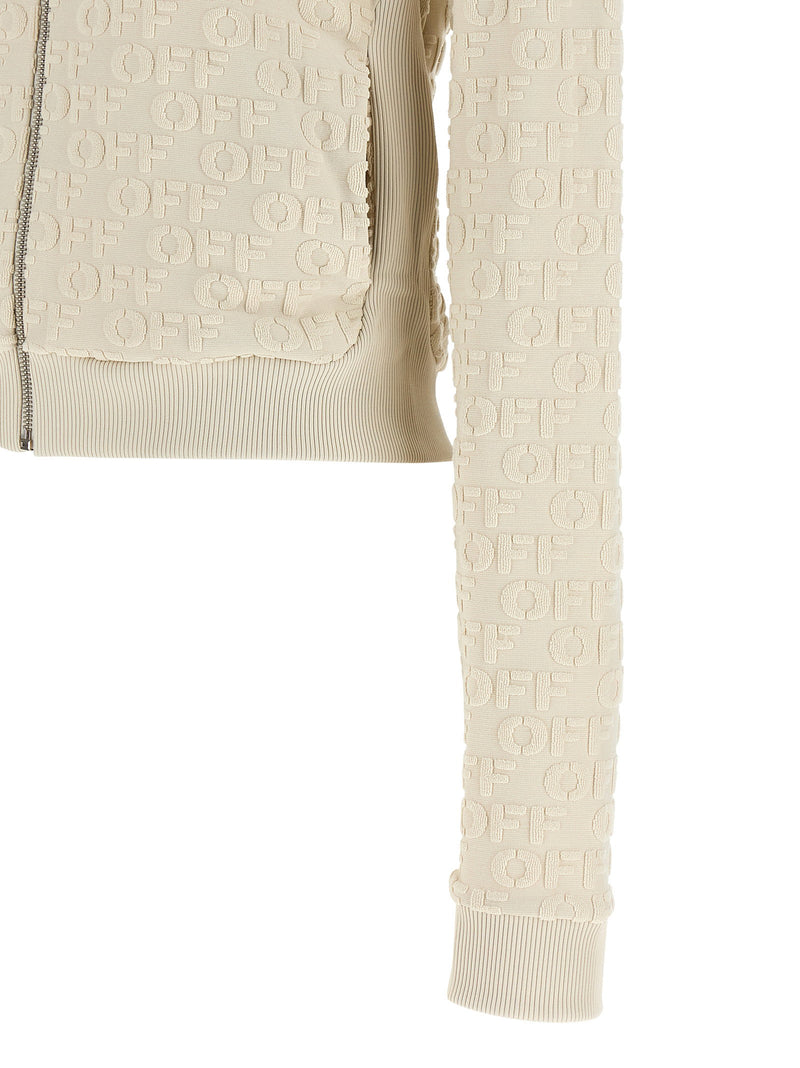 Off White Off White Terry Off Sweatshirt