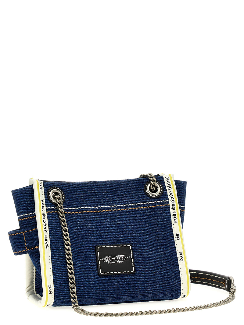 Marc Jacobs The Denim Chain Crossbody Tote Crossbody Bag | Urbalenti | U... | Urbalenti™ NYC