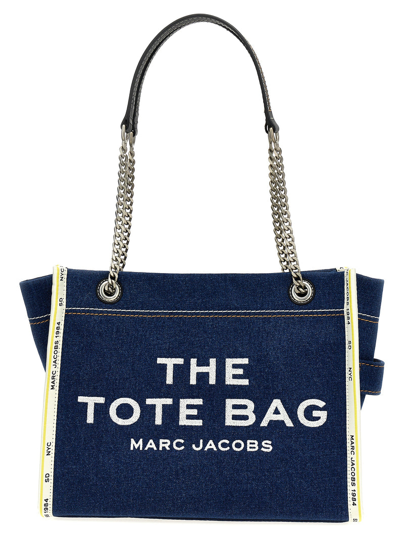 Marc Jacobs The Denim Chain Medium Tote Shoulder Bag | Urbalenti™ NYC