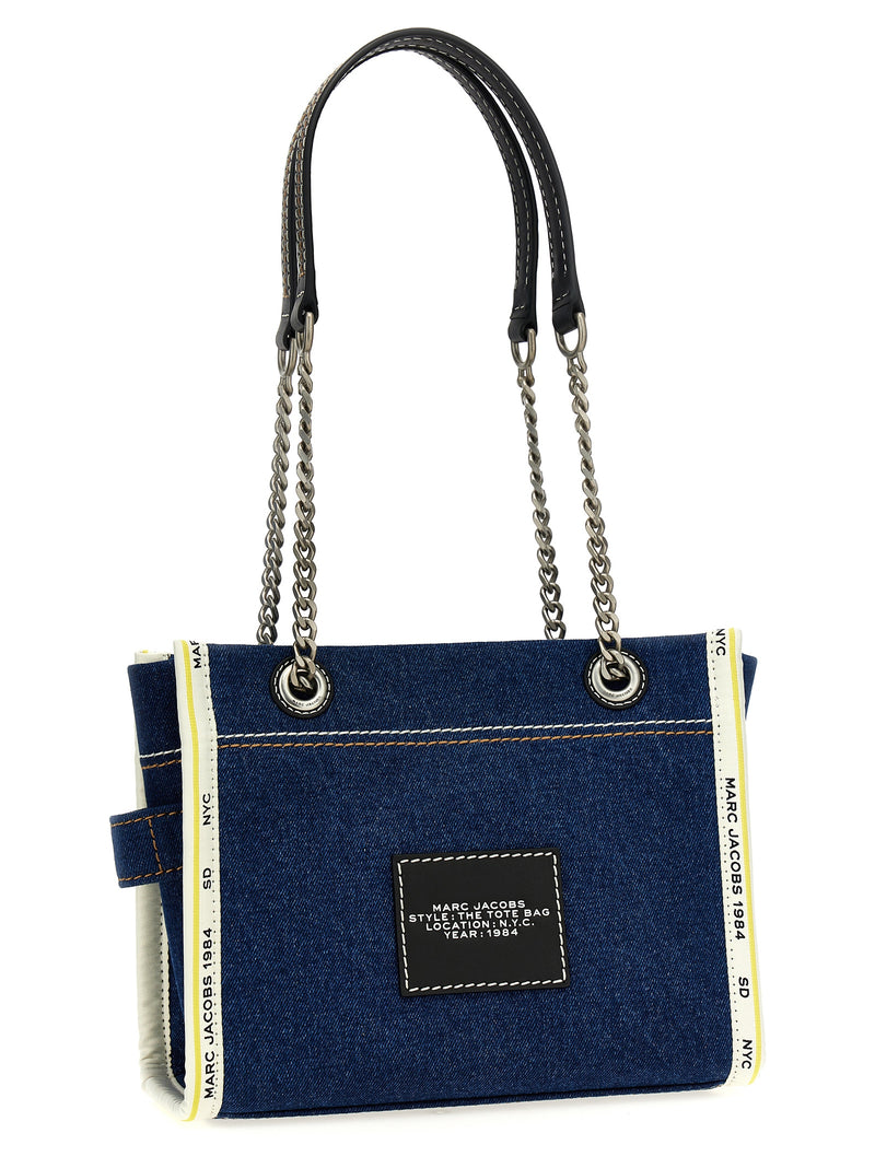 Marc Jacobs The Denim Chain Small Tote Shoulder Bag | Urbalenti | Urbale... | Urbalenti™ NYC