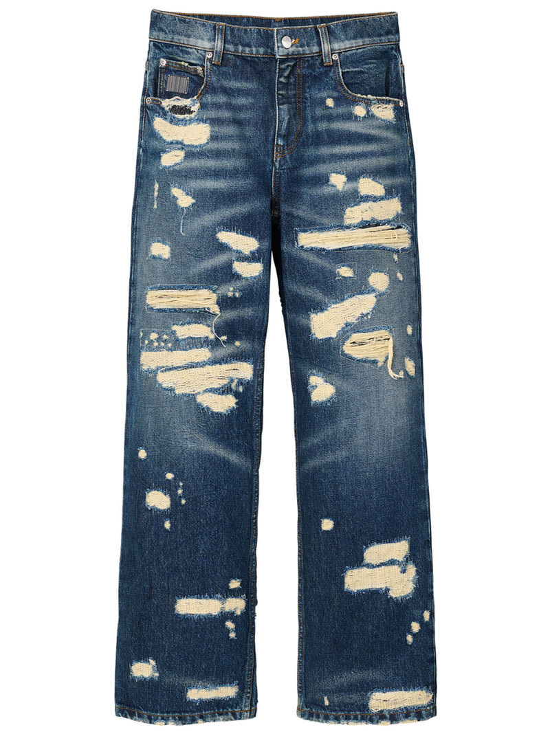 Marc Jacobs The Rip And Repair Straight Jean Jeans | Urbalen... | Urbalenti™ NYC
