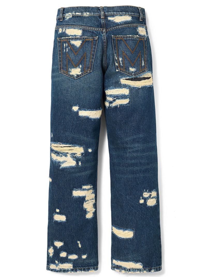 Marc Jacobs The Rip And Repair Straight Jean Jeans | Urbalen... | Urbalenti™ NYC