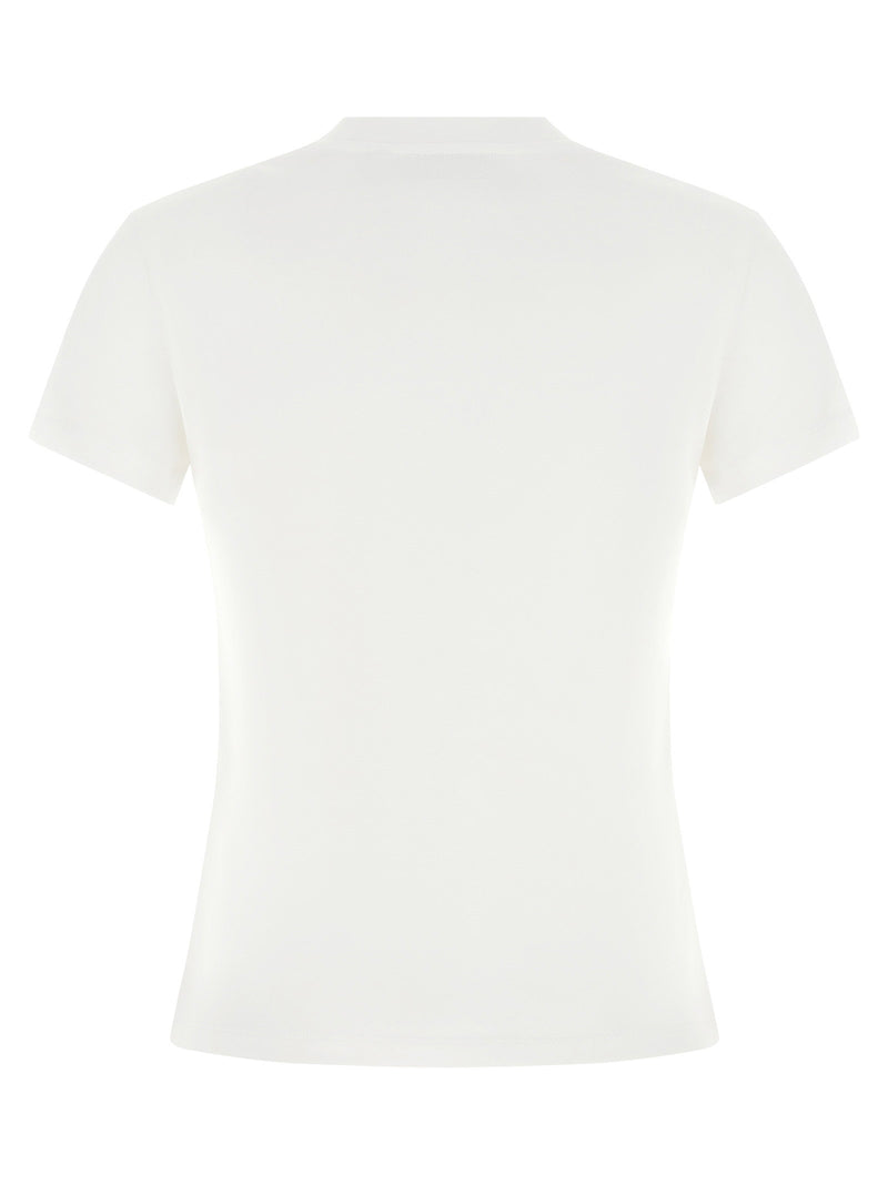 Off White Off White Logo Embroidery T-shirt