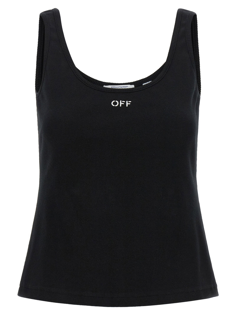 Off White Off White Off Stamp Tank Top