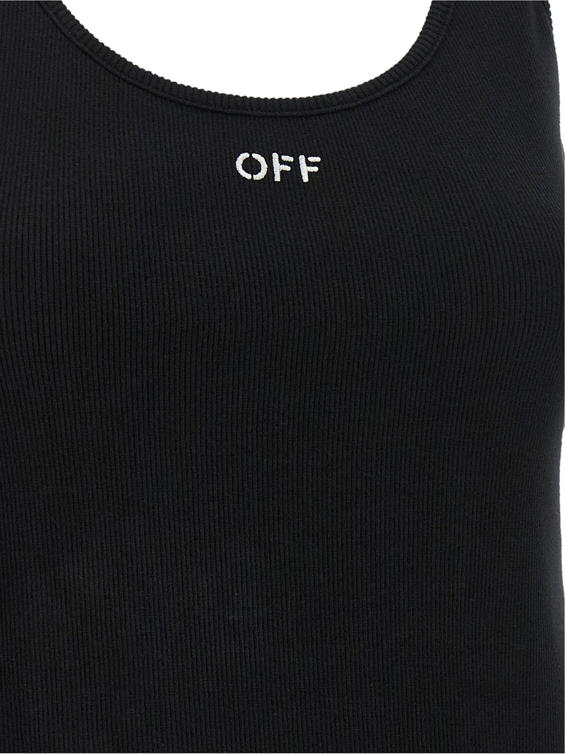 Off White Off White Off Stamp Tank Top
