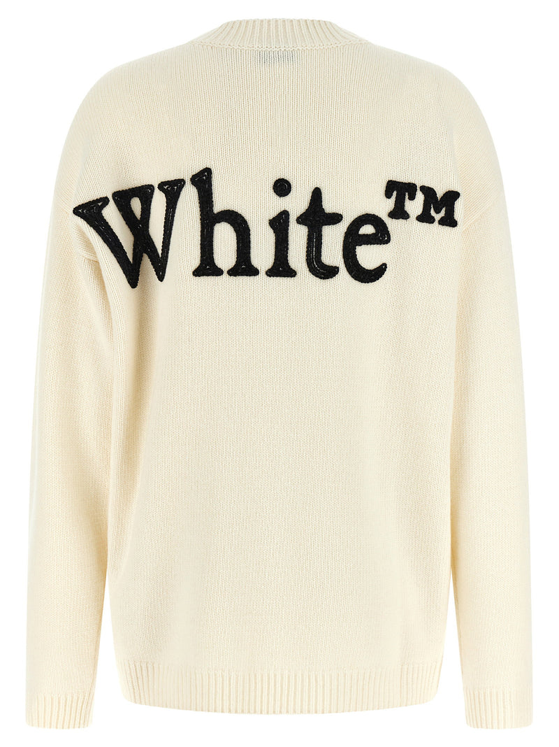 Off White Off White Bookish Shared Sweater