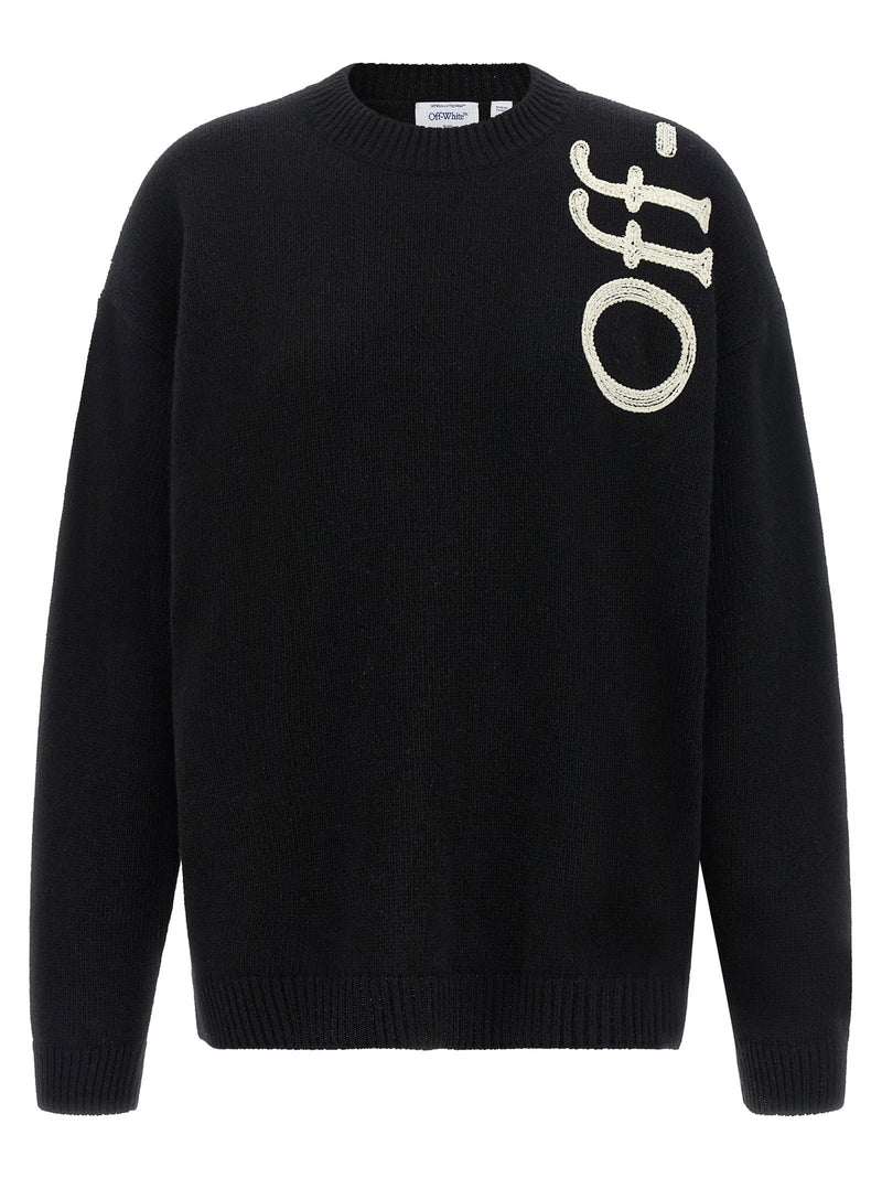Off White Off White Vertical Bookish Sweater