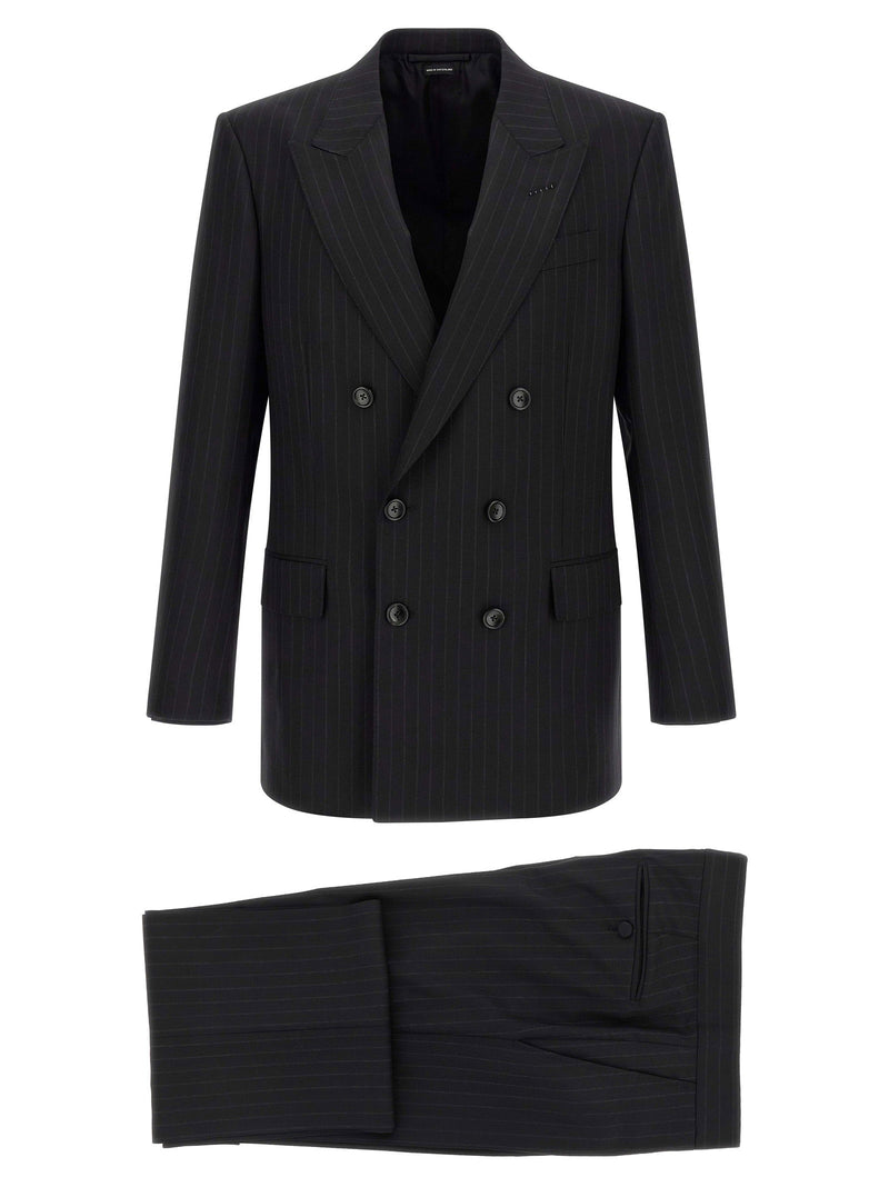 Tom Ford Tom Ford Pinstriped Double-breasted Dress