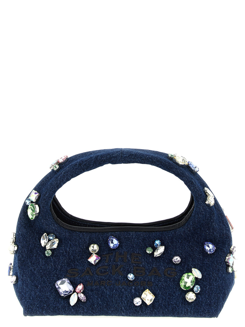 Marc Jacobs The Gem Denim Mini Sack Handbag | Urbalenti™ NYC