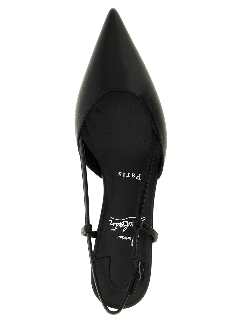 Christian Louboutin Miss Z Slingback - Red Leather - Style 75B439 | Urba... | Urbalenti™ NYC