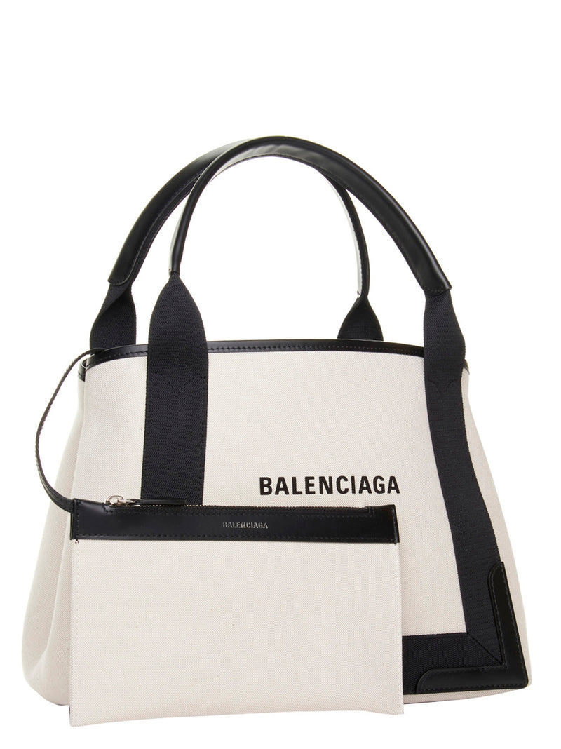 Balenciaga Balenciaga Navy Cabas Small Shopping Bag