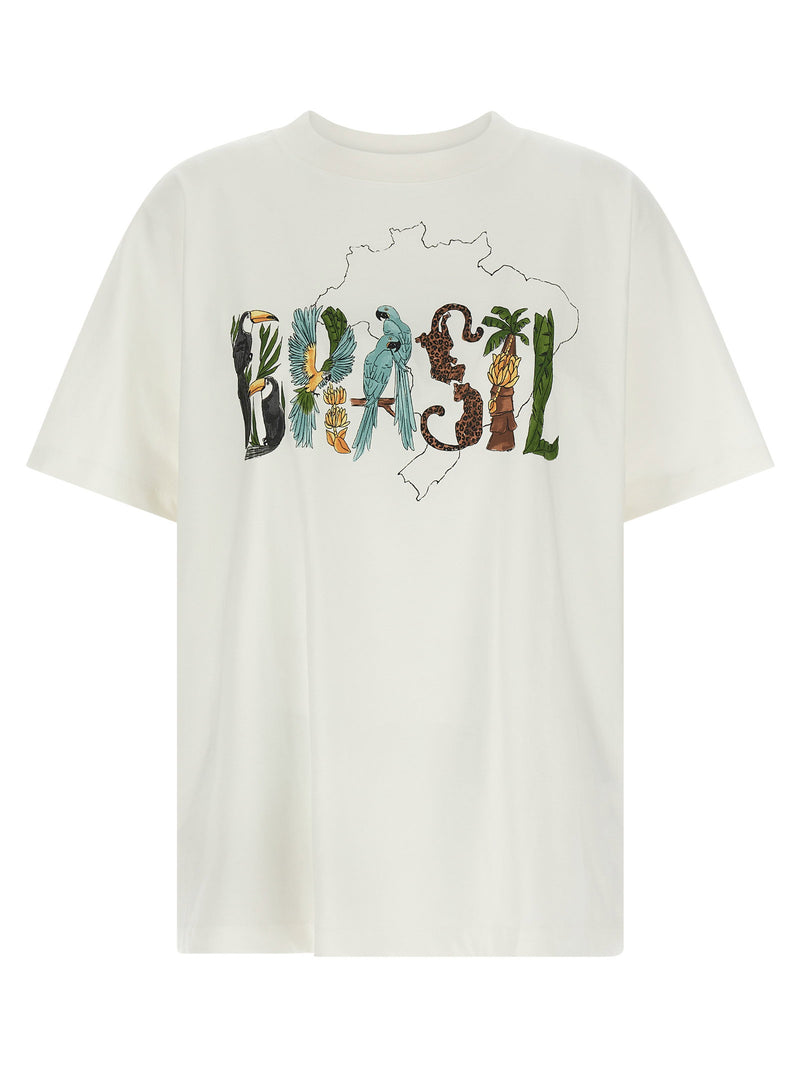 Farm Rio Farm Rio Off-white Brasil T-shirt