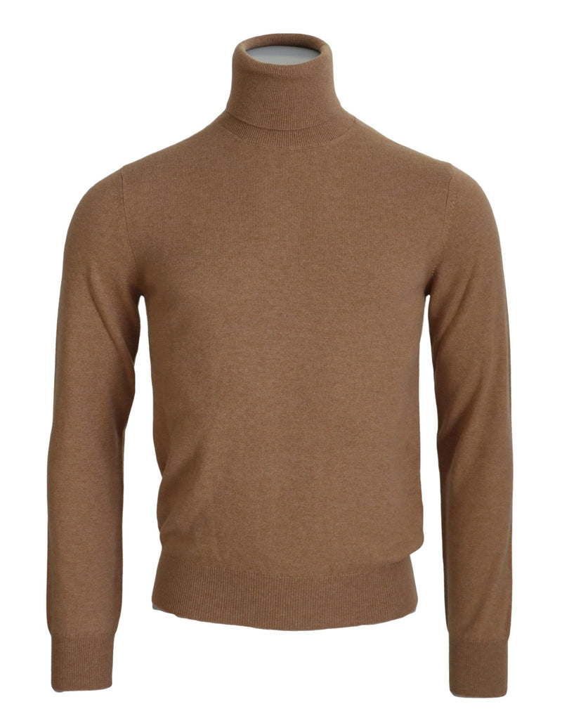Maglione dolcevita Dolce & Gabbana beige in cashmere