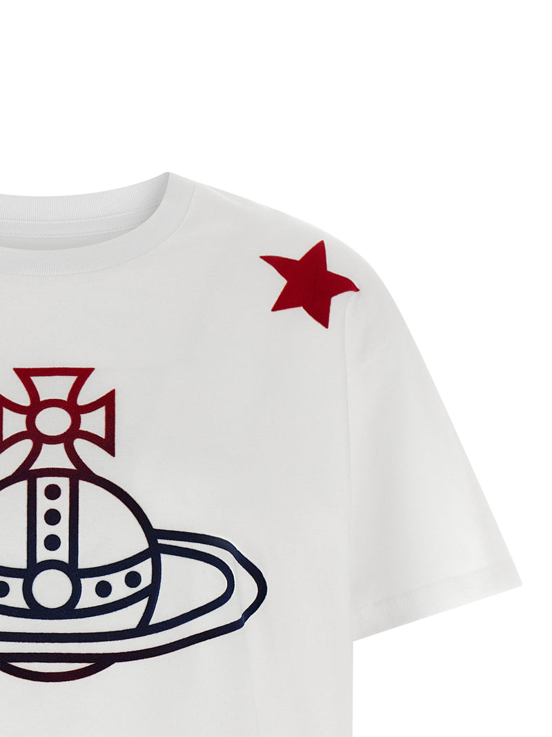 Vivienne Westwood Vivienne Westwood Orb And Stars Classic T-shirt