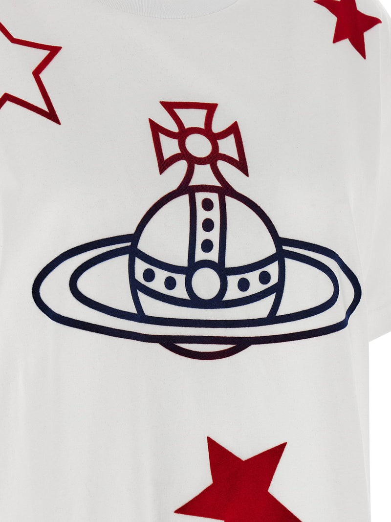 Vivienne Westwood Vivienne Westwood Orb And Stars Classic T-shirt