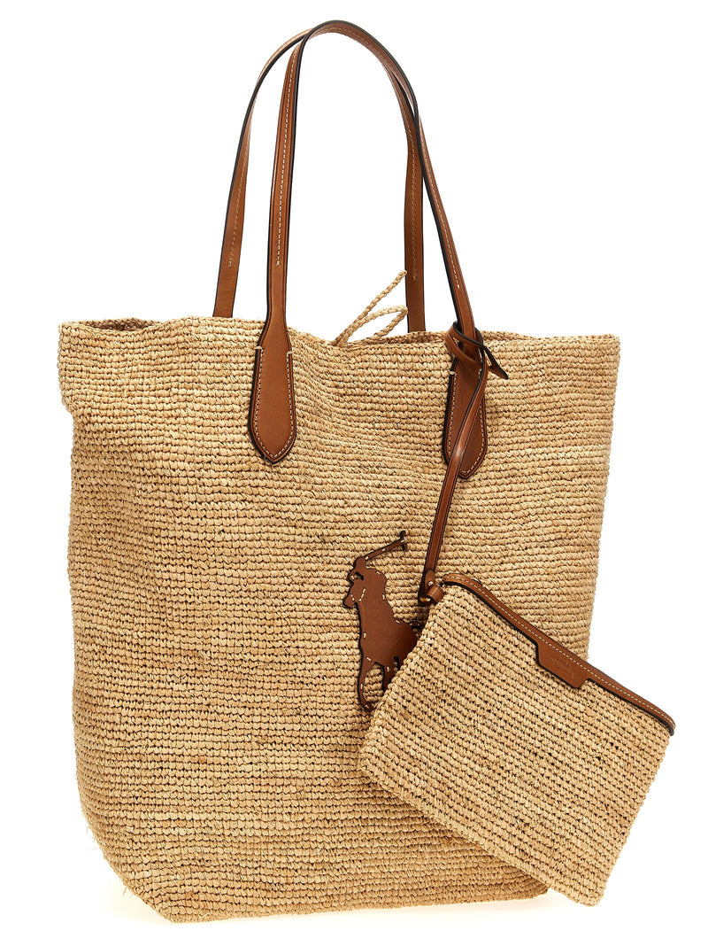 Polo Ralph Lauren Big Pony Shopping Bag - Leather | URBALENTI ™
