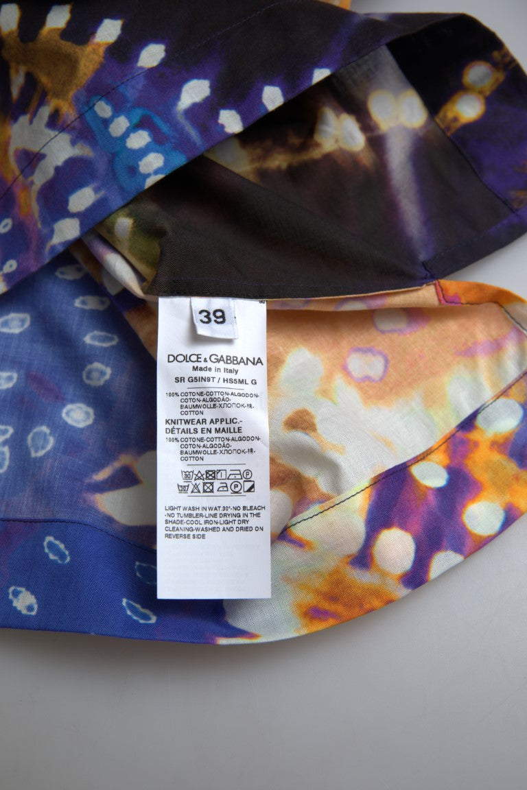 Polo de algodón para hombre con estampado Luminaire de Dolce & Gabbana