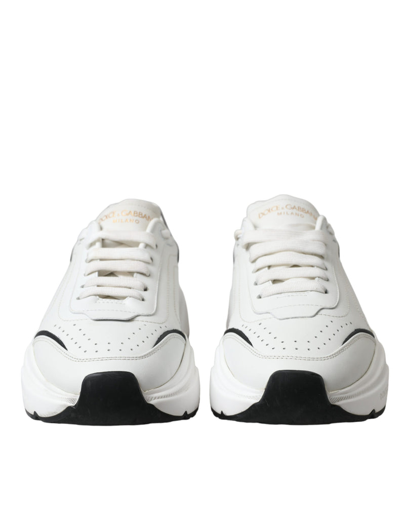 Baskets basses Daymaster blanches et noires Dolce & Gabbana