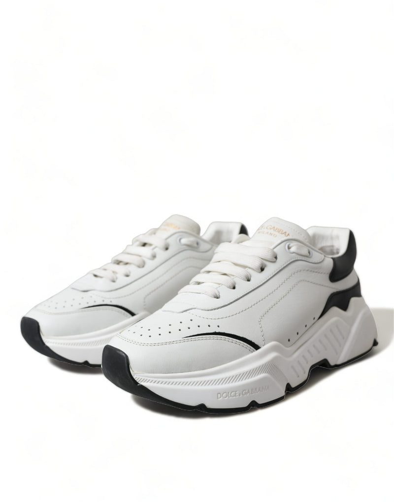 Baskets basses Daymaster blanches et noires Dolce & Gabbana