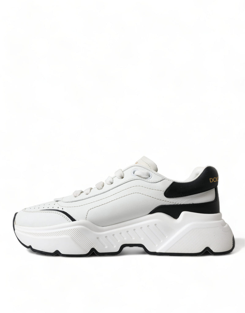Baskets basses Daymaster blanches et noires Dolce & Gabbana