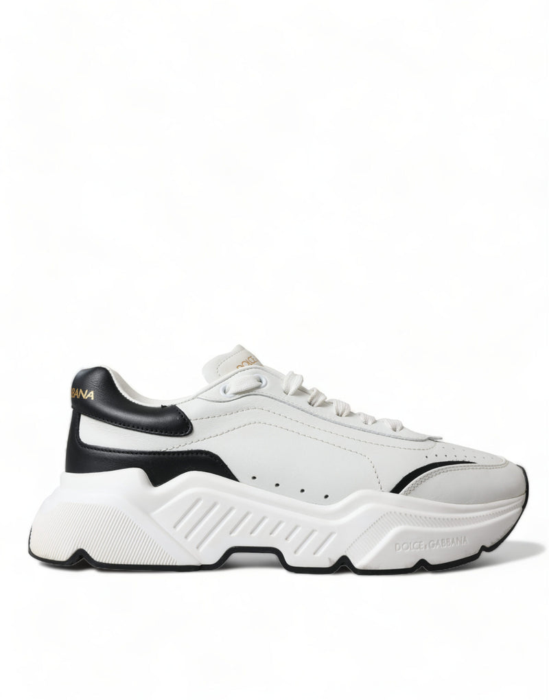Baskets basses Daymaster blanches et noires Dolce & Gabbana