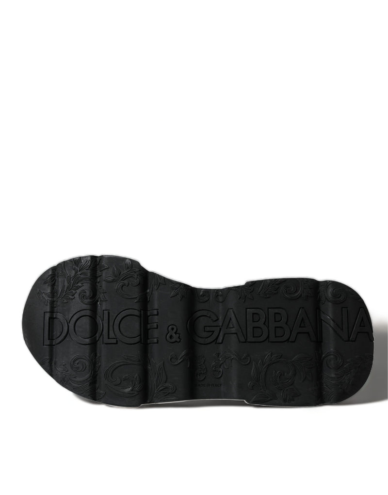 Baskets basses Daymaster blanches et noires Dolce & Gabbana
