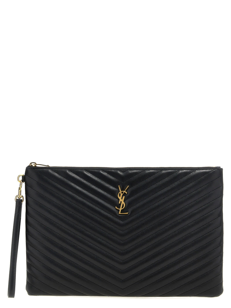 Saint Laurent Saint Laurent Cassandre Clutch | URBALENTI™ NYC