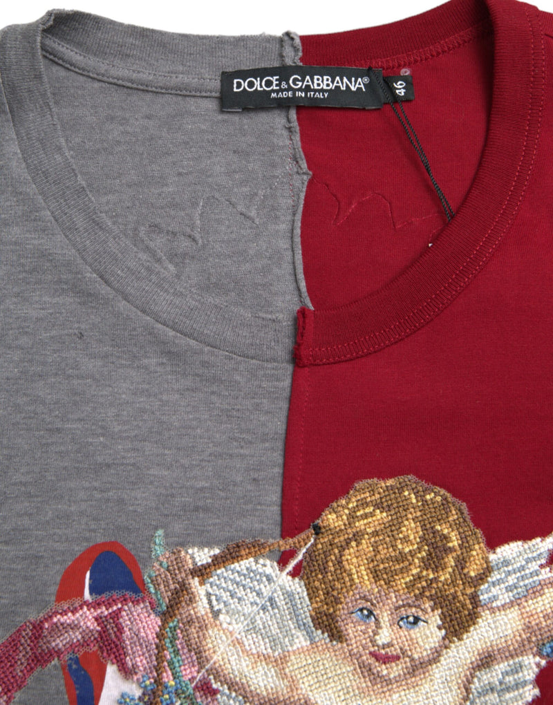 T-shirt à manches courtes Dolce & Gabbana à motif graphique multicolore