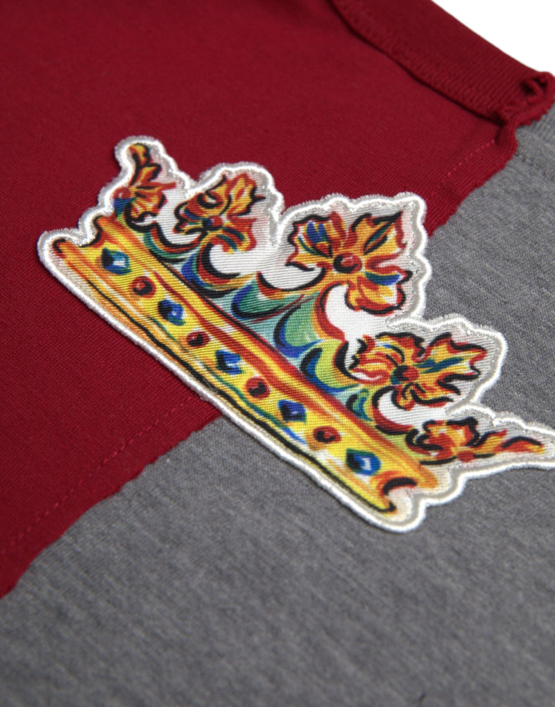 T-shirt à manches courtes Dolce & Gabbana à motif graphique multicolore