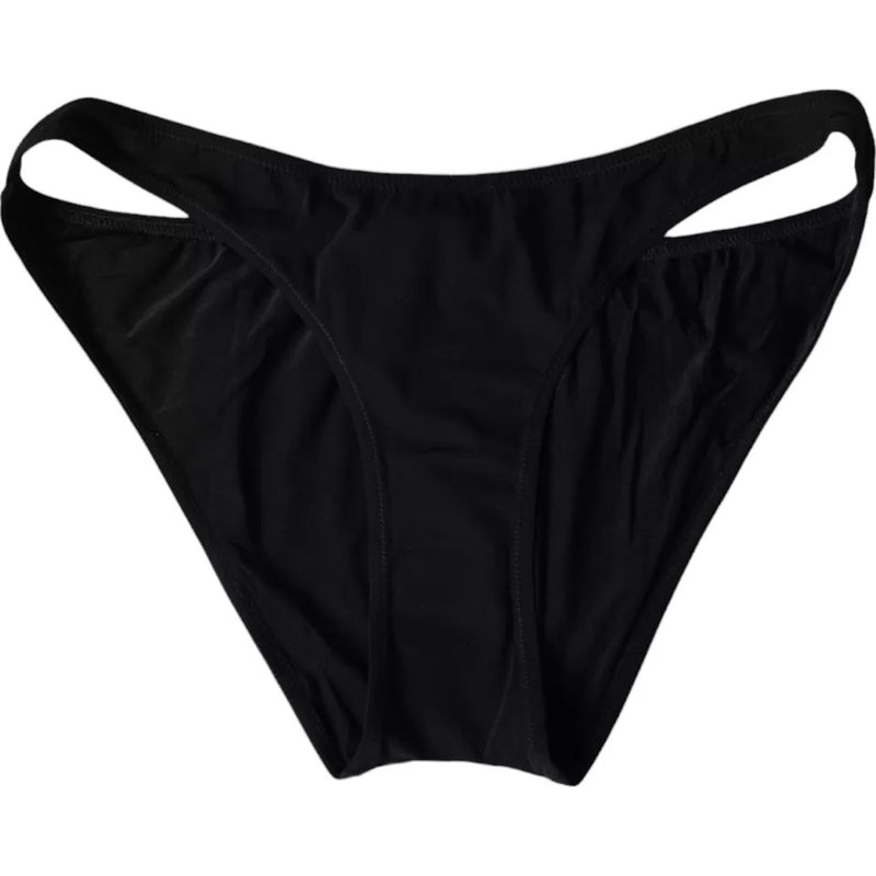 Braguita de bikini de nailon negro para playa de Dolce & Gabbana