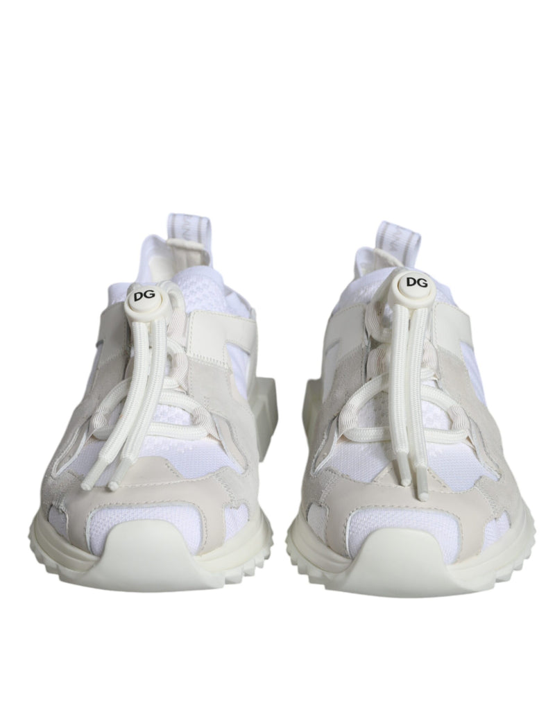 Sneakers de trekking Dolce & Gabbana Sorrento en mesh blanc