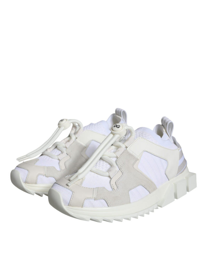 Sneakers de trekking Dolce & Gabbana Sorrento en mesh blanc