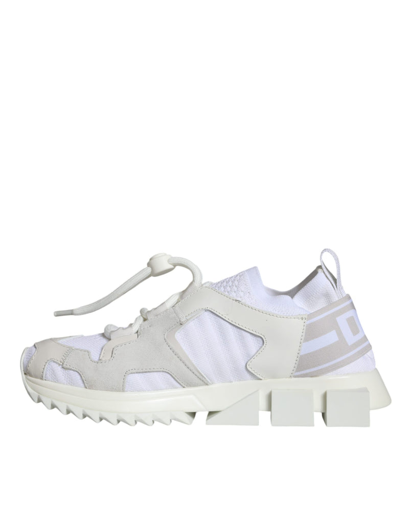 Sneakers de trekking Dolce & Gabbana Sorrento en mesh blanc