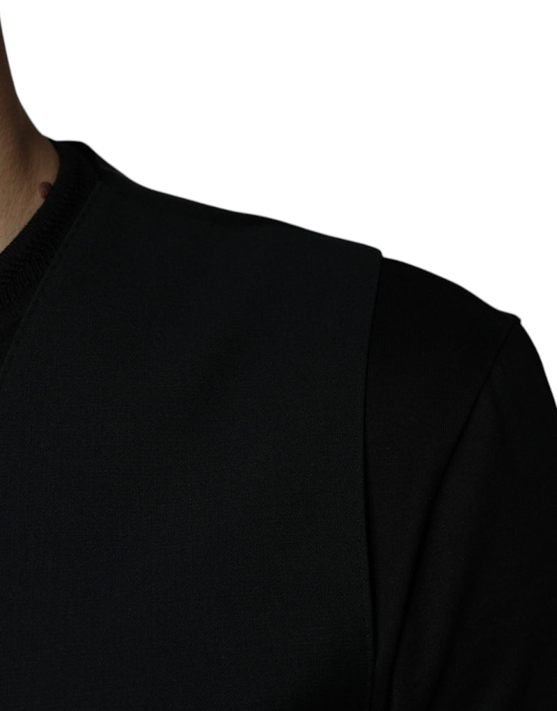 Gilet de costume pour homme en laine noire Dolce & Gabbana