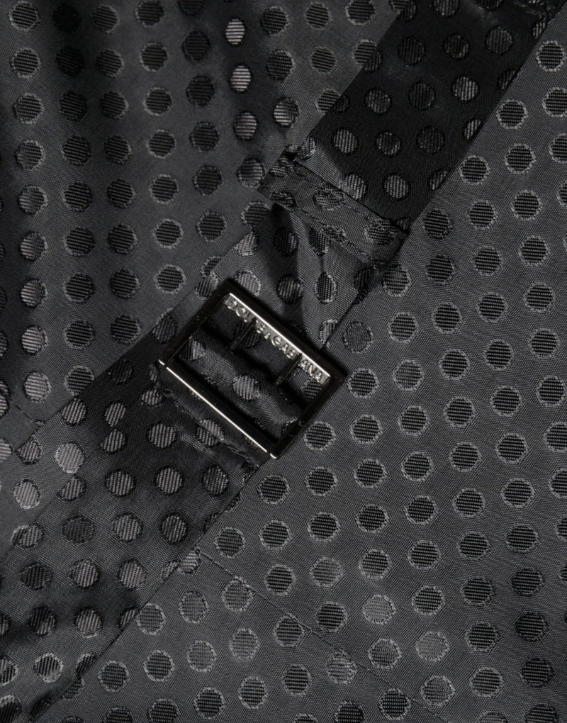 Colete formal de lã preto Dolce & Gabbana