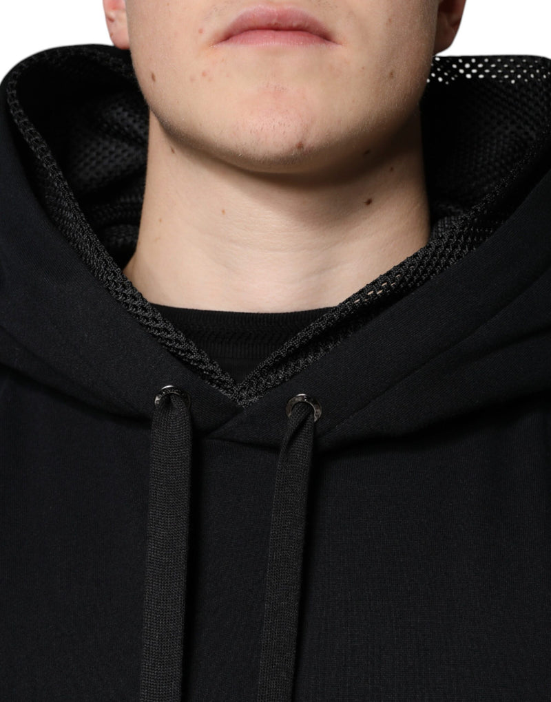 Moletom masculino com capuz preto Dolce & Gabbana