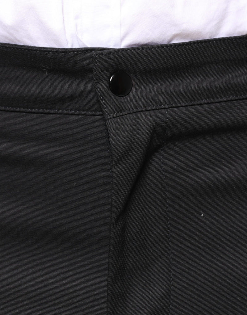 Pantalon slim en coton à rayures multicolores Dolce & Gabbana