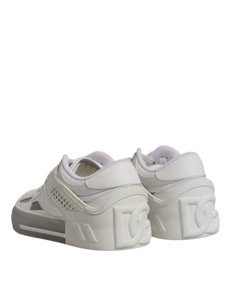 Baskets CUSTOM 2.Zero blanches à logo DG Dolce & Gabbana