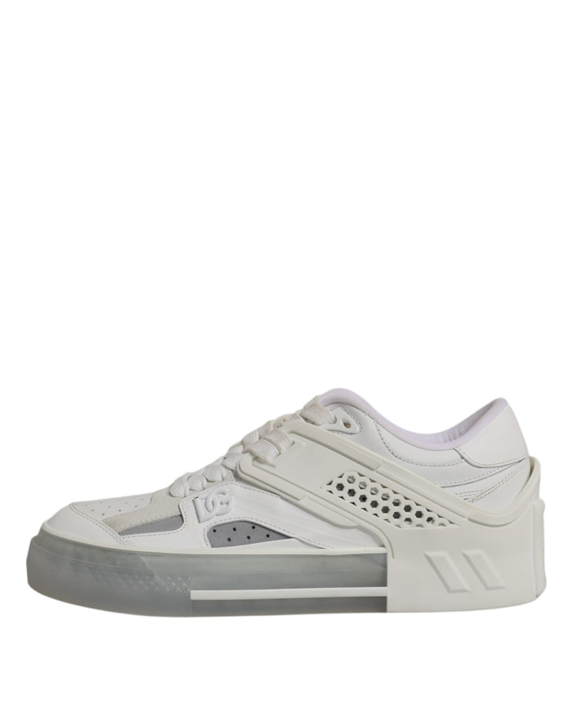 Baskets CUSTOM 2.Zero blanches à logo DG Dolce & Gabbana